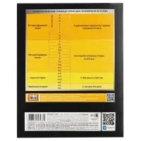 Тетрадь 48 листов в клетку &laquo;Гармония&raquo; ИСТОРИЯ, обложка мелованный картон, выборочный лак, с интерактивным справочником, блок офсет