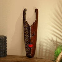 Маска &laquo;Юник&raquo;, 15&times;7&times;50 см, албезия, текстиль