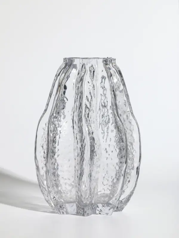 Ваза стекло настольная "Кэли" 21х12х6 см, прозрачный