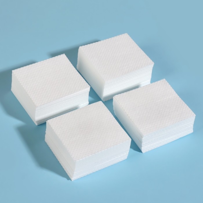Салфетки для маникюра, безворсовые, с перфорацией, 250 шт, 5 &times; 5 см