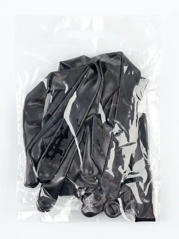 Воздушные шары для моделирования 125 см, d=7.5 см, 10 шт., шоколадные