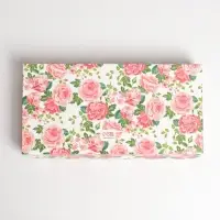 Коробка для печенья, кондитерская упаковка с пластиковой крышкой, голография, Just smile, 10.5 х 21 х 3 см