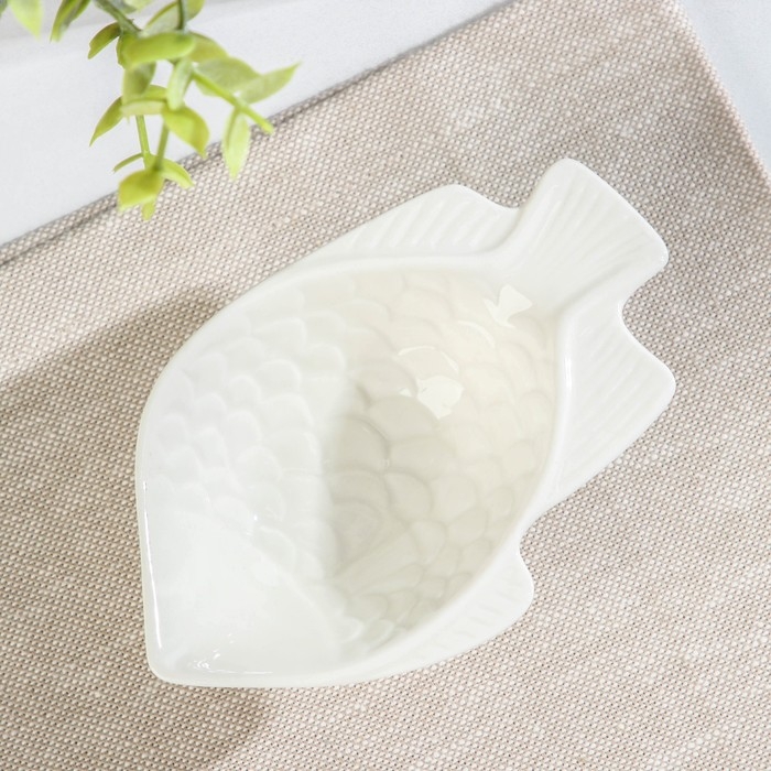 Соусник керамический &laquo;Рыбка&raquo;, 12&times;7,5 см