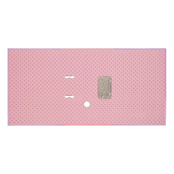 Папка-регистратор А4, 75 мм, deVENTE Pastel, разборный, металлическая окантовка, матовая ламинация, цвет пастельный фиолетовый