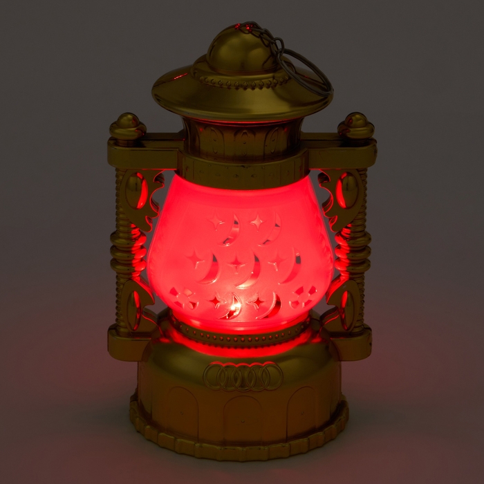 Фонарь кемпинговый "Керосинка", 3 Вт, 2 режима, 3 ААА, 15 х 8 х 8 см, золотой