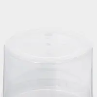 Ведро с крышкой,3 л, d= 19 см, прозрачное, 60 шт/уп.