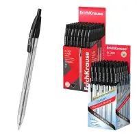 Ручка шариковая автоматическая ErichKrause R=301 MATIC, узел 1.0 мм, чернила чёрные, длина линии письма 2000 м