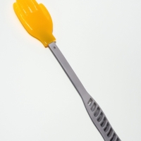 Массажёр пласт/силикон универс 32,5*6*1,5см сер/оранж ОТ