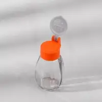 Солонка стеклянная &laquo;Яркая&raquo;, 30 мл, 3,5&times;7 см, цвет МИКС