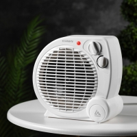 Тепловентилятор Luazon LTO-04, напольный, 2000 Вт, 2 режима, до 20 м&sup2;, белый