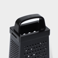 Тёрка четырёхгранная Доляна &laquo;Тёмная ночь&raquo;, 17 см, ручка МИКС