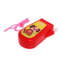 Музыкальный телефон &laquo;Домашние питомцы&raquo;, русская озвучка, световые эффекты, работает от батареек, МИКС