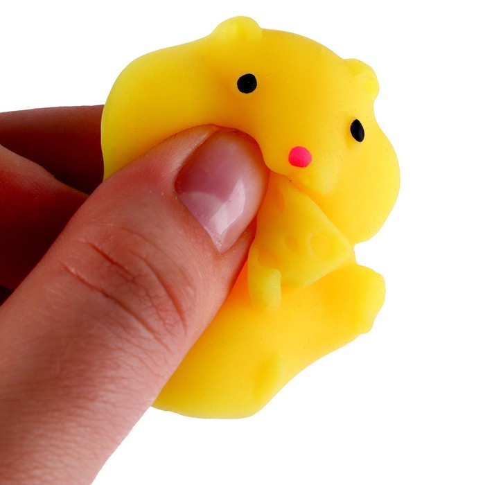 Мялка-антистресс &laquo;Хомяк&raquo;, цвета МИКС