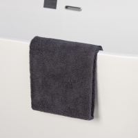 Тряпка для пола Raccoon, 220 г/м&sup2;, 60&times;80 см, микрофибра, ультразвуковая обработка края, 2 шт, цвет серый