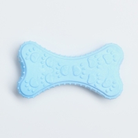 Игрушка плавающая "Лапки" Пижон Premium, вспененный TPR, 10,5 х 5,5 х 2 см, голубая