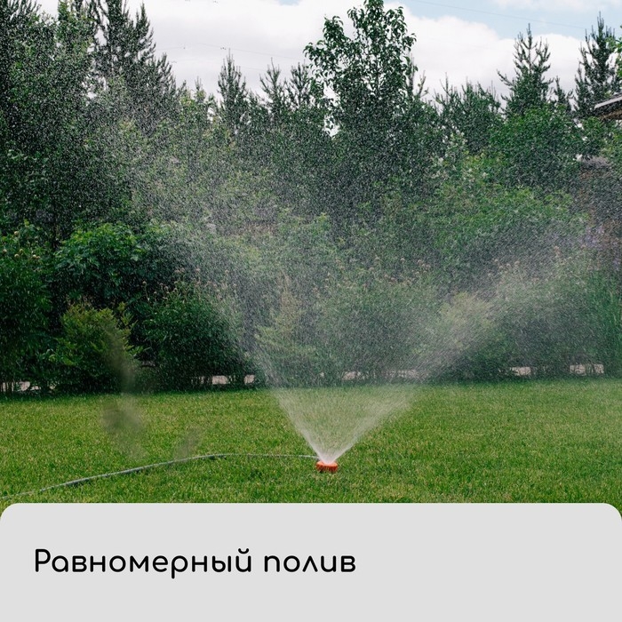 Распылитель-дождеватель, штуцер под шланг 1/2" (12 мм), пластик, &laquo;Жук&raquo;