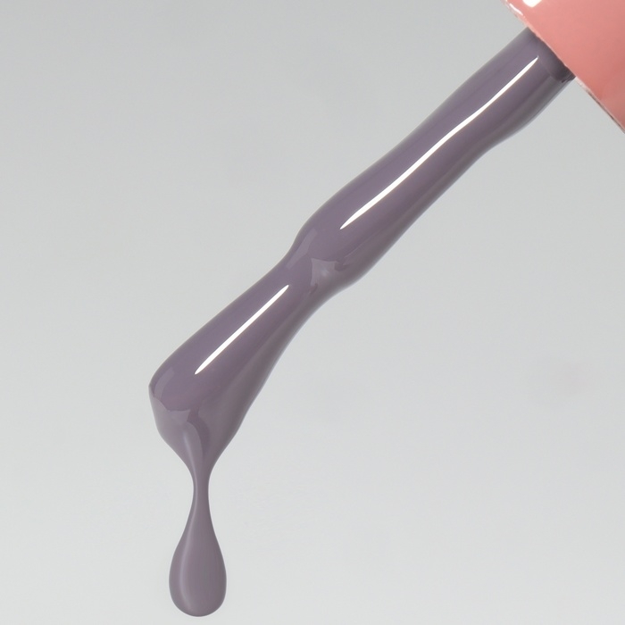 Гель лак для ногтей &laquo;SIMPLE&raquo;, 3-х фазный, 10 мл, LED/UV, цвет серый (115)