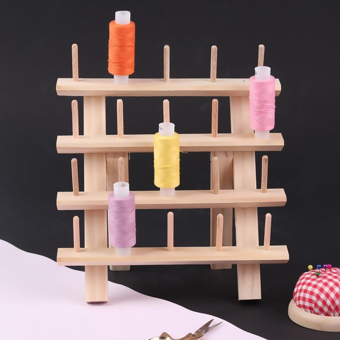 Стойка для ниток на 20 шт, 19 &times; 19 см