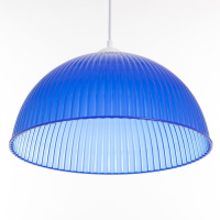 Люстра BayerLux Подвес BayerLuxная "Волна" E27 15Вт синий 40х40х18(+60)см
