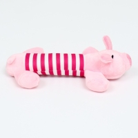 Игрушка для собак мягкая "Хрюшка", 24 см