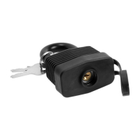 Замок навесной LOCKLAND, 50 мм, влагозащищенный,  короткая дужка, 2 ключа, цвет черный