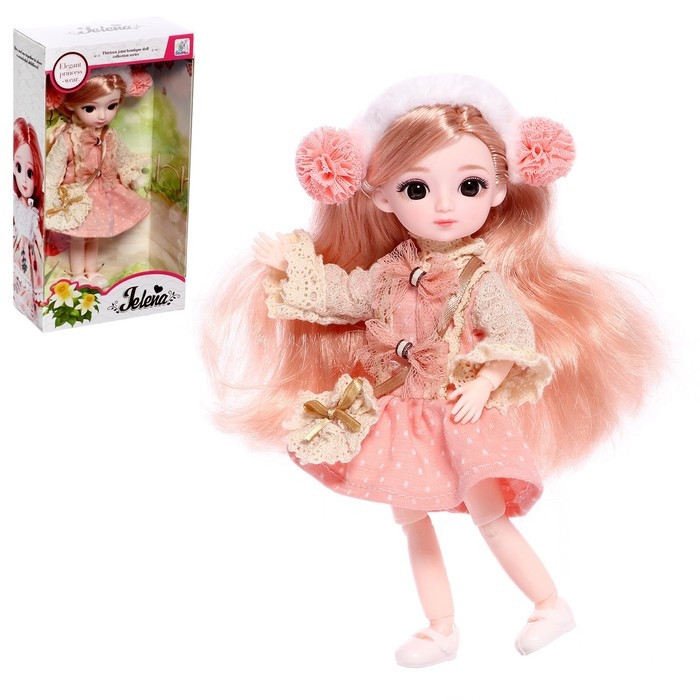 Кукла шарнирная &laquo;Арина&raquo; в платье, МИКС