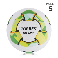 Футбольный мяч TORRES Training, F320055, ручная сшивка, 32 панели, р. 5, PU