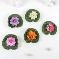 Декор &laquo;Кувшинка плавающая&raquo;, d=17 см, МИКС