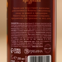 Лосьон для тела &laquo;Заветное желание&raquo;, 250 мл, аромат сливочного мандарина, Новый Год