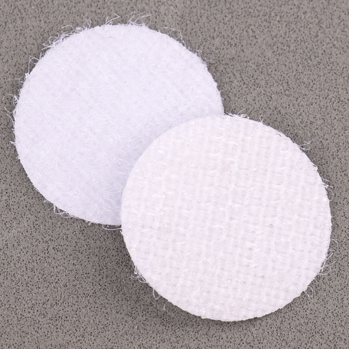 Липучка на клеевой основе &laquo;Круг&raquo;, набор 30 шт., размер 1 шт: 2 см