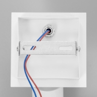 Бра "Человечек" E27 40Вт белый 11х17х19 см