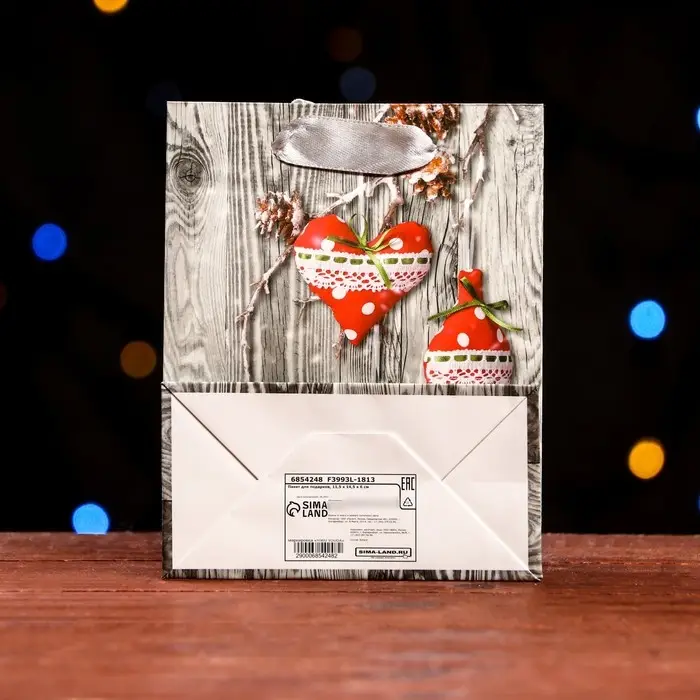 Пакет ламинированный &laquo;Новогодние конфеты&raquo; 11.5&times;14.5&times;6 см