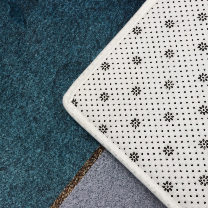 Коврик для ванной и туалета Доляна &laquo;Мелаж&raquo;, 45&times;120 см