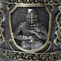 Кружка &laquo;Рыцарь&raquo;, 400 мл, серебристый