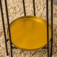 Кашпо на подставке "Хани" железо 18х18х89 см