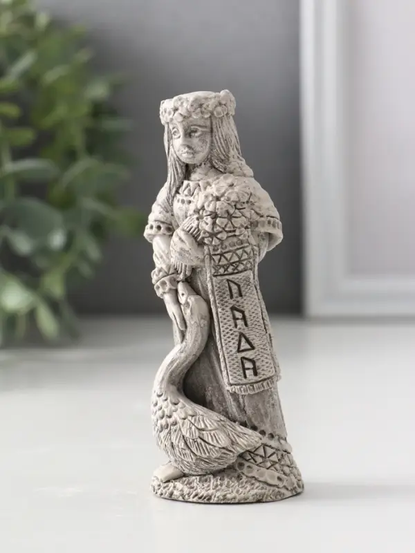Фигура славянская богиня &laquo;Лада&raquo;, 10.5&times;4&times;3.5 см, серая