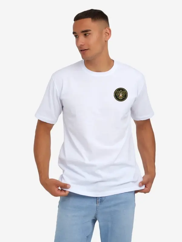 Термоаппликация &laquo;Герб&raquo;, 6&times;6 см, фасовка 10 шт., цвет золотой