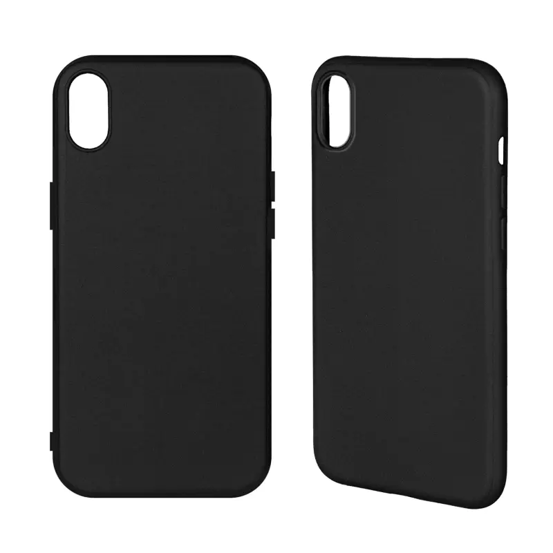 Чехол iPh XR TPU матовый черный