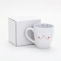 Кружка керамическая &laquo;Бюст&raquo;, 600 мл