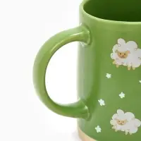 Кружка чайная керамическая &laquo;Барашек&raquo;, 360 мл, ручная работа