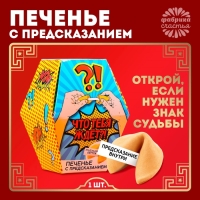 Печенье с предсказанием &laquo;Что тебя ждёт?&raquo;, 1 шт.