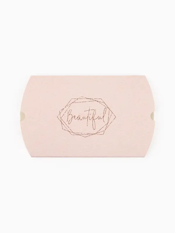 Коробка подарочная складная фигурная Beautiful, упаковка, 11&times;8&times;2 см