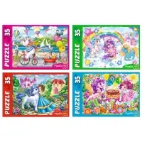 Пазл &laquo;Чудесные единороги&raquo;, 35 элементов