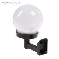 Садовый светильник на солнечной батарее &laquo;Шар&raquo;, 10 &times; 15 &times; 14 см, 1 LED, свечение белое