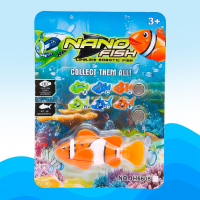 Аквариумная рыбка &laquo;Клоун&raquo;, плавает в воде, работает от батареек