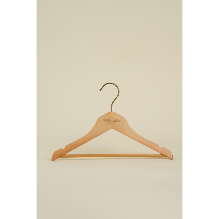 Плечики - вешалки для одежды SL Home, 5 шт, детские, дерево лотос, 33&times;21 см