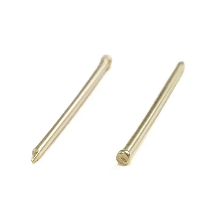 Гвозди СТРОЙБАТ, финишные, ГОСТ 7811-7035, латунированные, 1.4&times;40 мм, 40 шт.