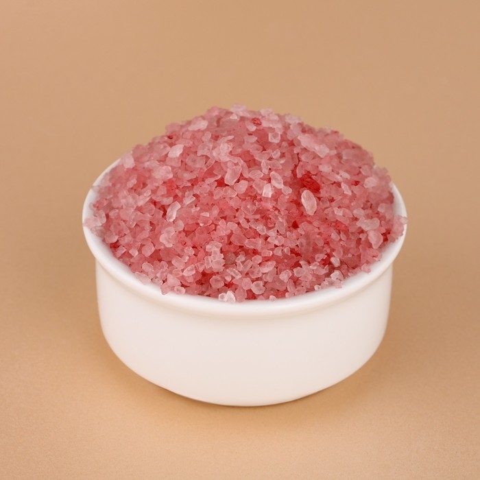 Соль для ванны &laquo;Чудесной зимы&raquo;, 300 гр, аромат клубничного зефира, Новый Год