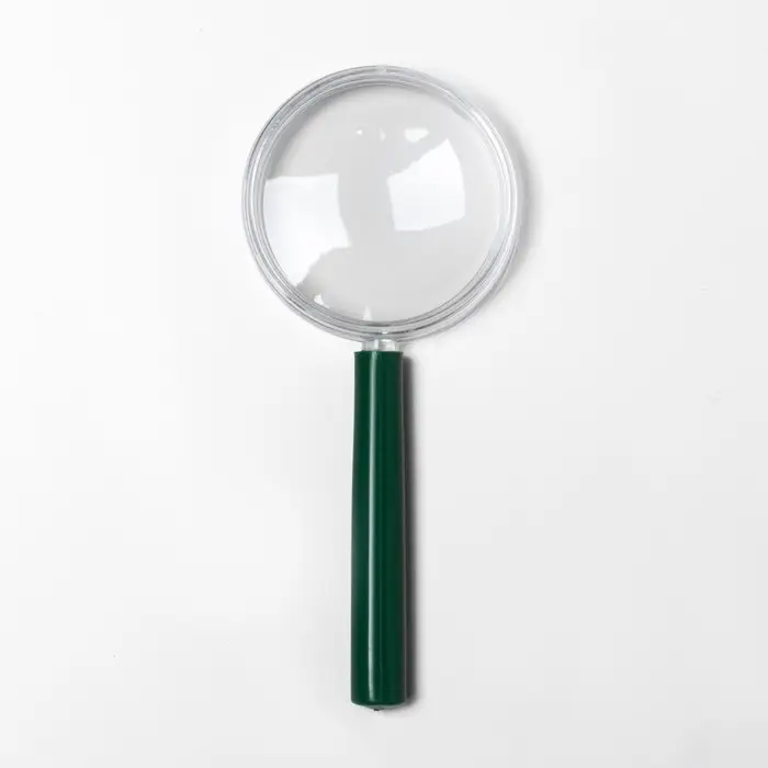 Лупа классическая, линза 40мм, пластик