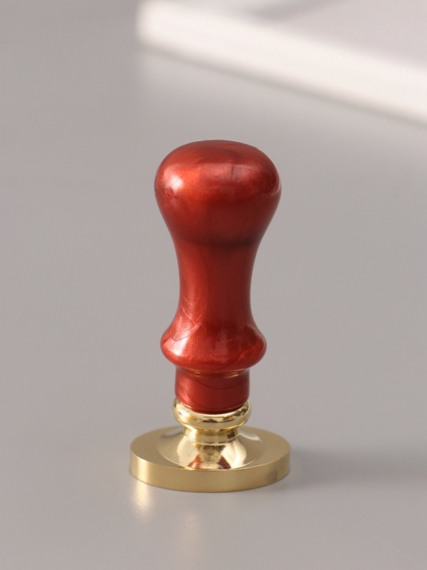 Печать для сургуча с пластиковой ручкой "Жуткая любовь" 6,3х3х2 см